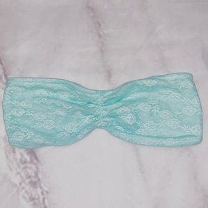 PINK VS Strapless Lace Bralette Bandeau